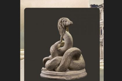 sarpele glykon o piesa de tezaur extraordinara realizata de un sculptor anonim 69cf6bc117105