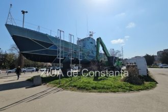 vaporasul din zona garii cfr constanta in curand istorie au fost aduse utilajele pentru dezafectare 69df4fefaa8df