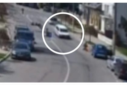 video imagini de impact surprinse de camerele de supraveghere cu drumul prabusit in techirghiol 69eb57a796760